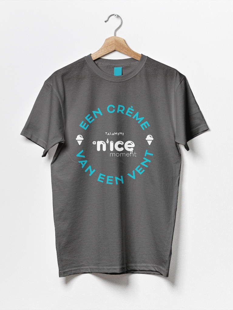 T-shirt ‘Crème van een vent’ – L